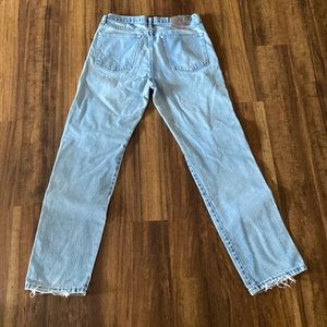 Vintage straight legged wranglers